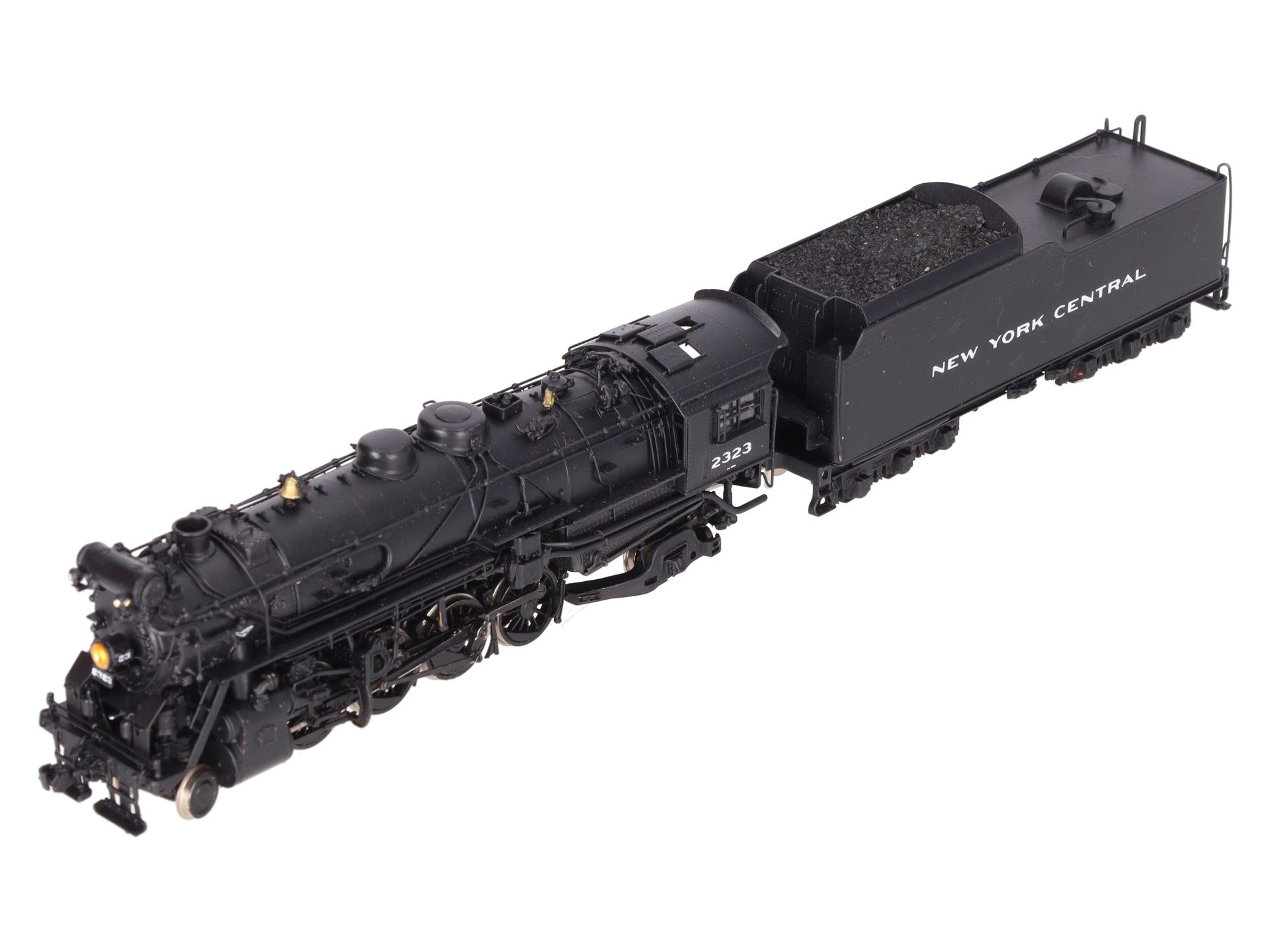 Overland HO BRASS NYC 'h-10b' 2-8-2 Steam Locomotive & Tender -Painted/Box