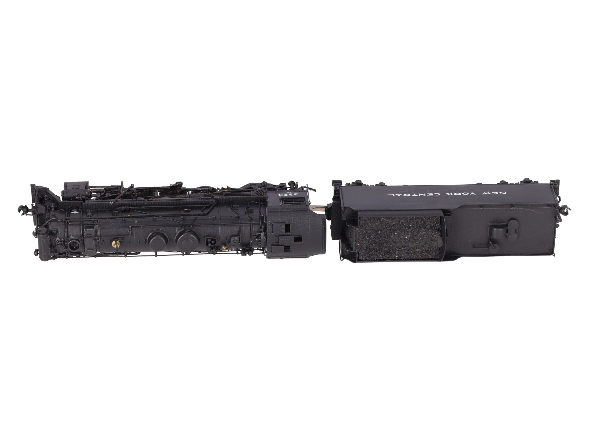 Overland HO BRASS NYC 'h-10b' 2-8-2 Steam Locomotive & Tender -Painted/Box