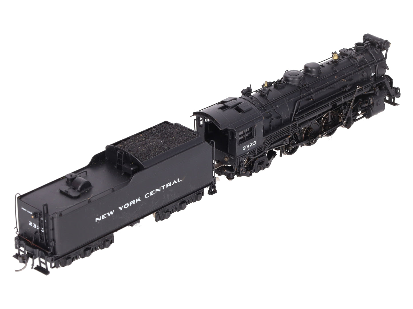 Overland HO BRASS NYC 'h-10b' 2-8-2 Steam Locomotive & Tender -Painted/Box