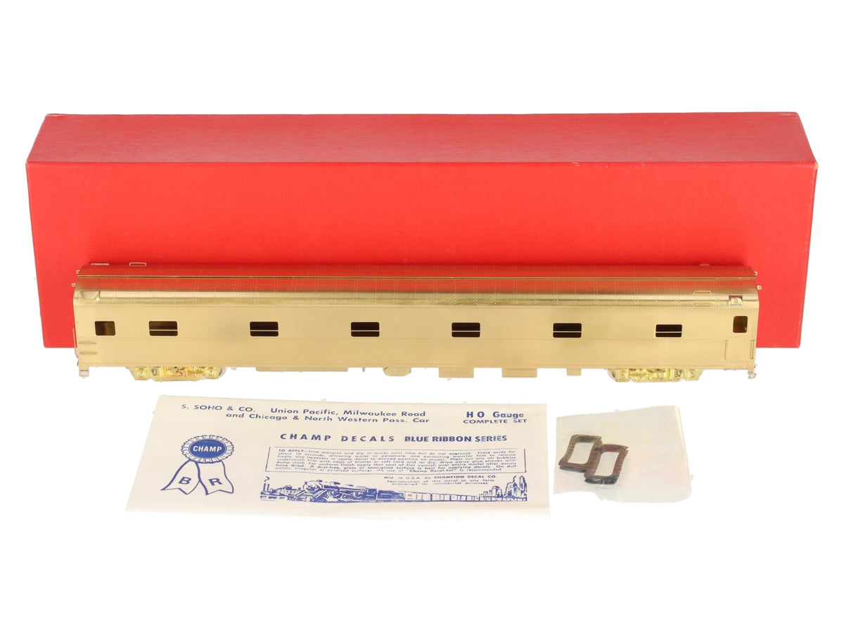 Hi-Country Brass 0493 HO BRASS Union Pacific Placid Bay Sleeper Car - Unpainted EX/Box