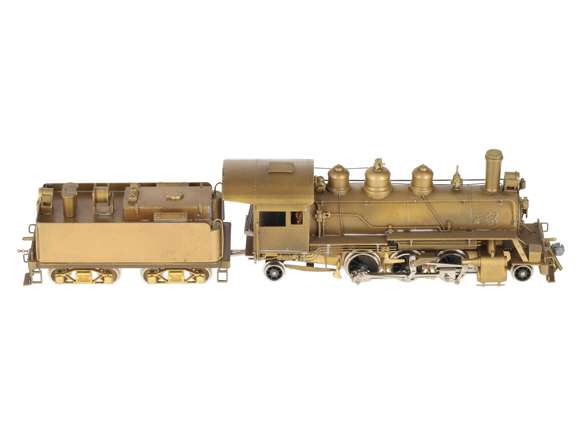 United Scale Models HO BRASS Baldwin 2-6-2 Steam Locomotive & Tender - Unpainted EX/Box