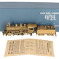 United Scale Models HO BRASS Baldwin 2-6-2 Steam Locomotive & Tender - Unpainted EX/Box