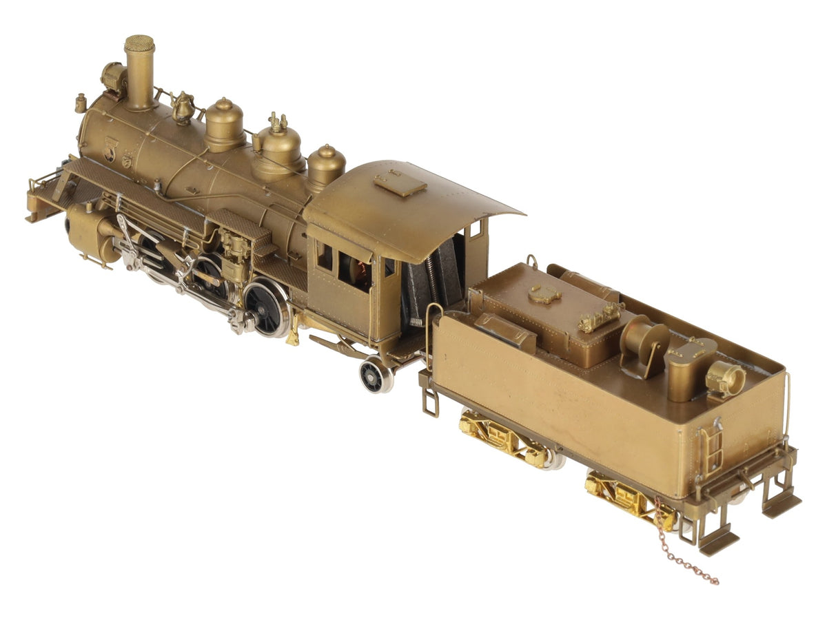 United Scale Models HO BRASS Baldwin 2-6-2 Steam Locomotive & Tender - Unpainted EX/Box