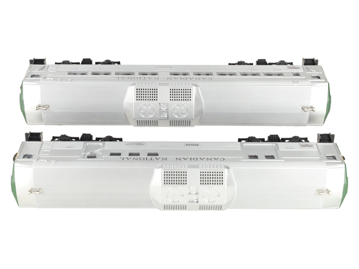 Lionel 6-18506 O Gauge Canadian National Budd Cars: #D202, #D203 EX/Box