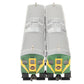 Lionel 6-18506 O Gauge Canadian National Budd Cars: #D202, #D203 EX/Box