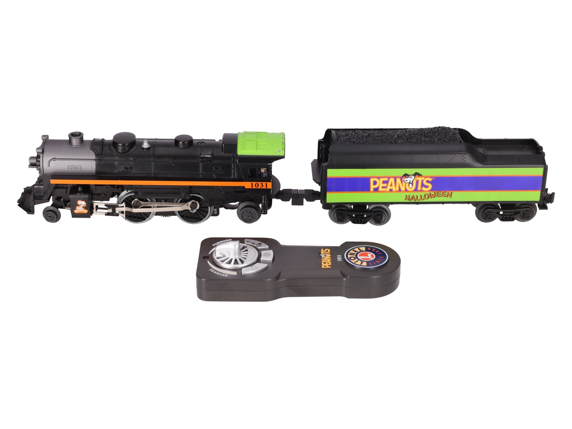 Lionel 6-30214 O Gauge Peanuts Halloween Steam Locomotive & Tender #1031 EX