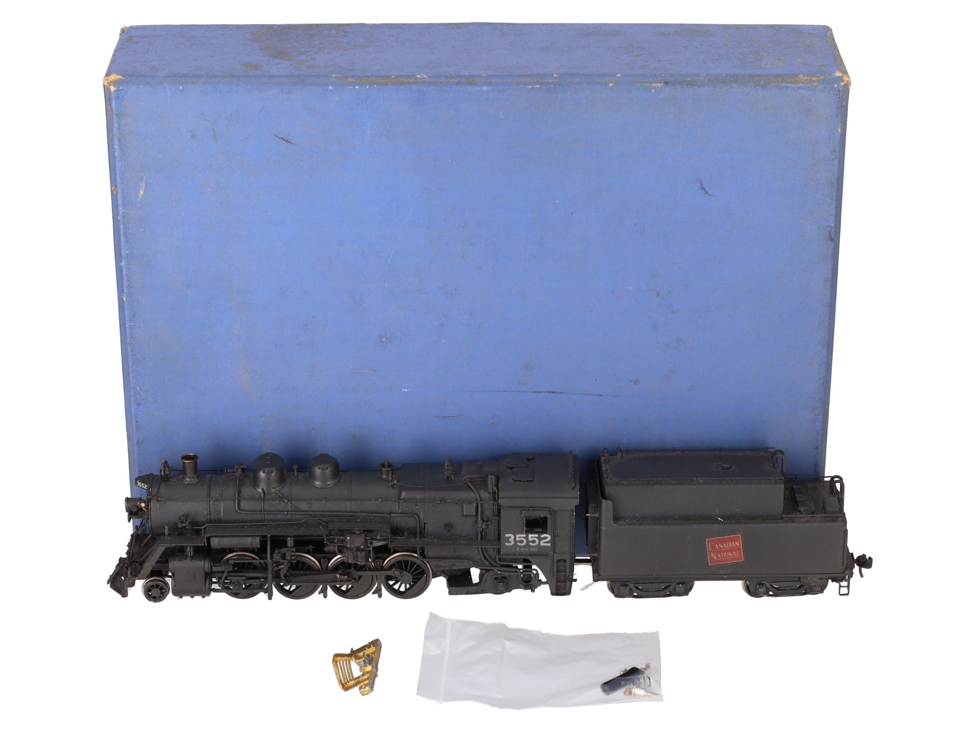 V-H Models HO Scale Canadian National 2-8-2 S-2 Mikado Steam Locomotive #3552 EX/Box