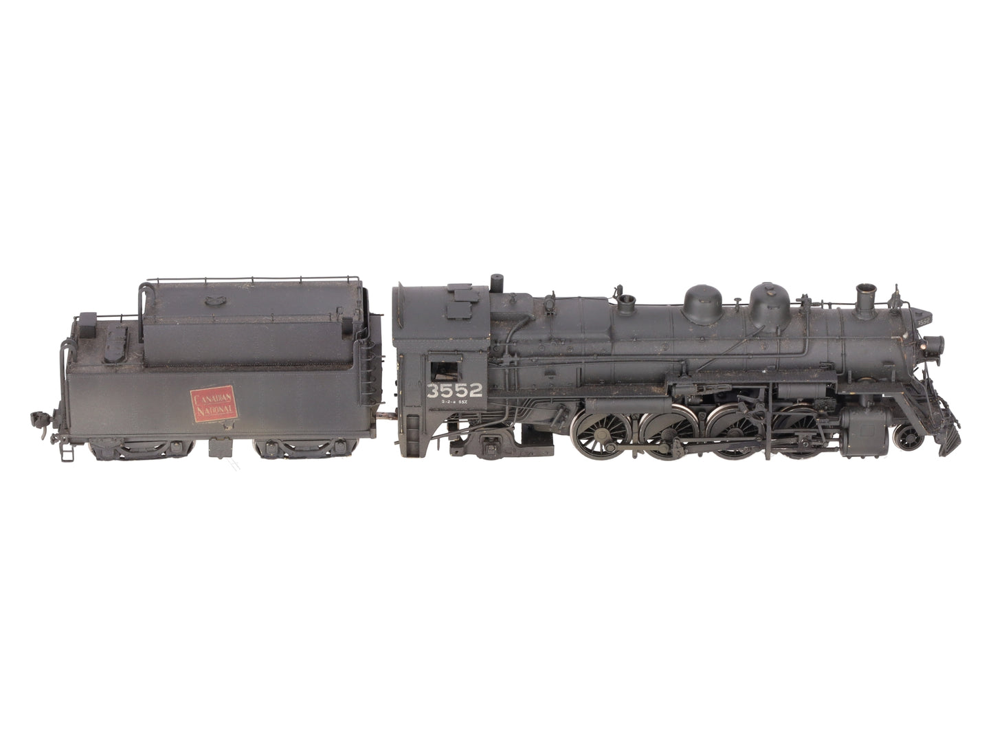 V-H Models HO Scale Canadian National 2-8-2 S-2 Mikado Steam Locomotive #3552 EX/Box