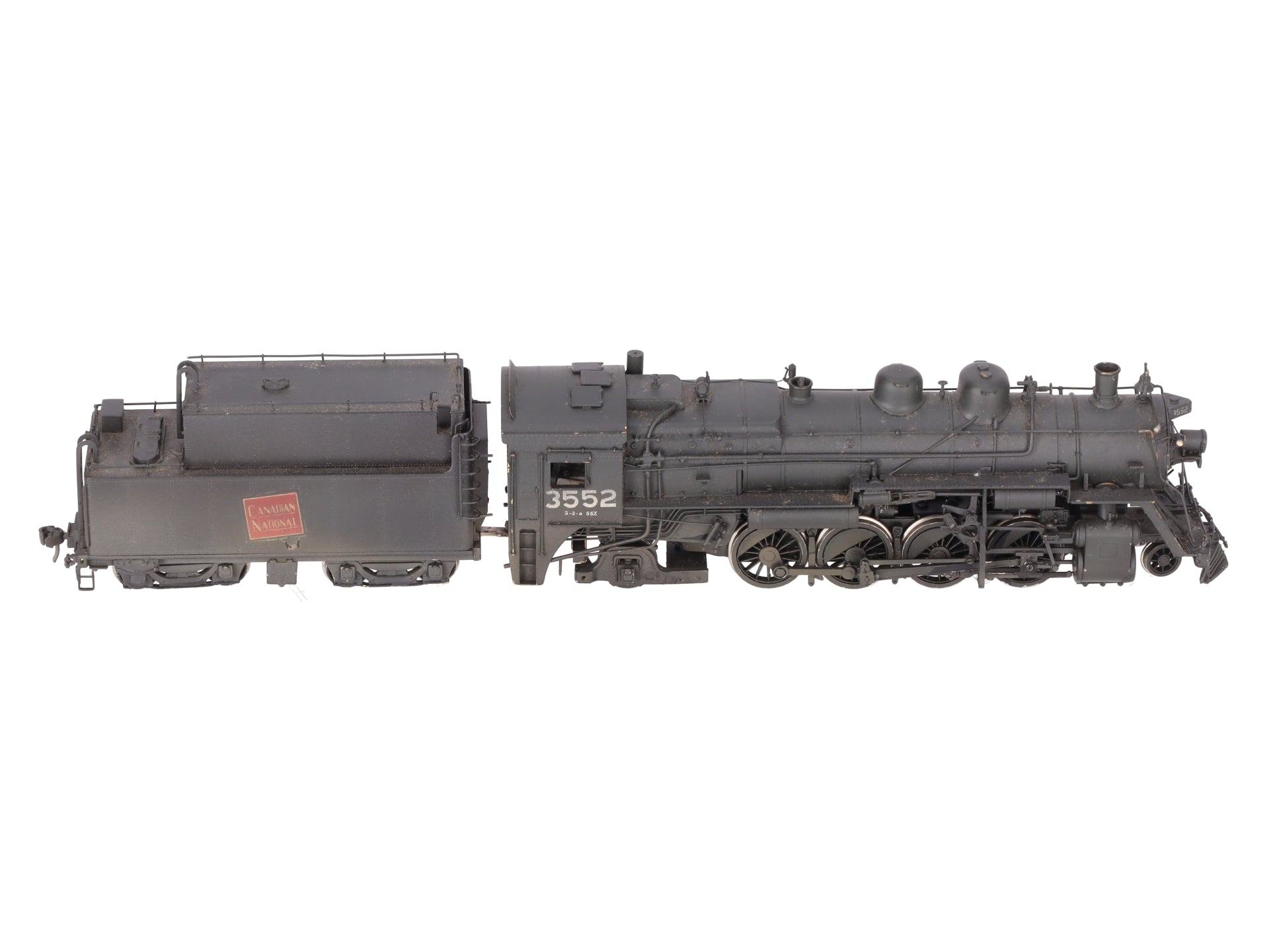V-H Models HO Scale Canadian National 2-8-2 S-2 Mikado Steam Locomotive #3552 EX/Box