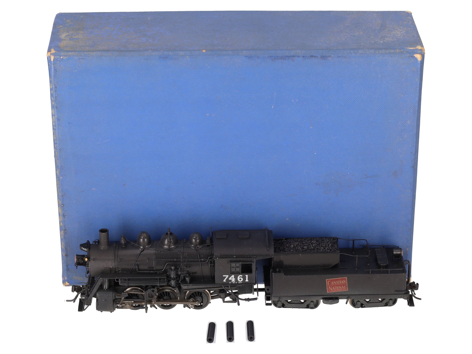 V-H Models HO Scale Canadian National 0-6-0 0-18a Steam Locomotive #7438 EX/Box
