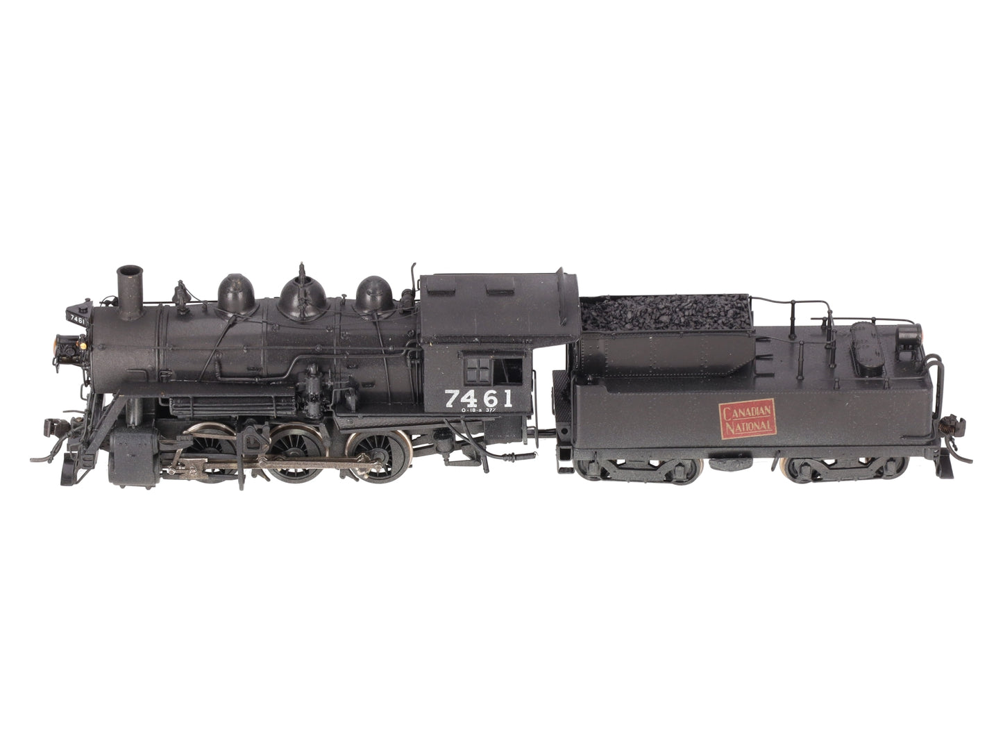 V-H Models HO Scale Canadian National 0-6-0 0-18a Steam Locomotive #7438 EX/Box