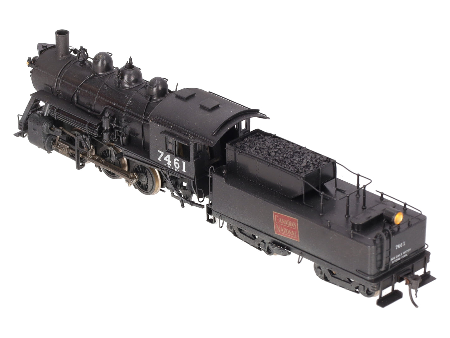 V-H Models HO Scale Canadian National 0-6-0 0-18a Steam Locomotive #7438 EX/Box