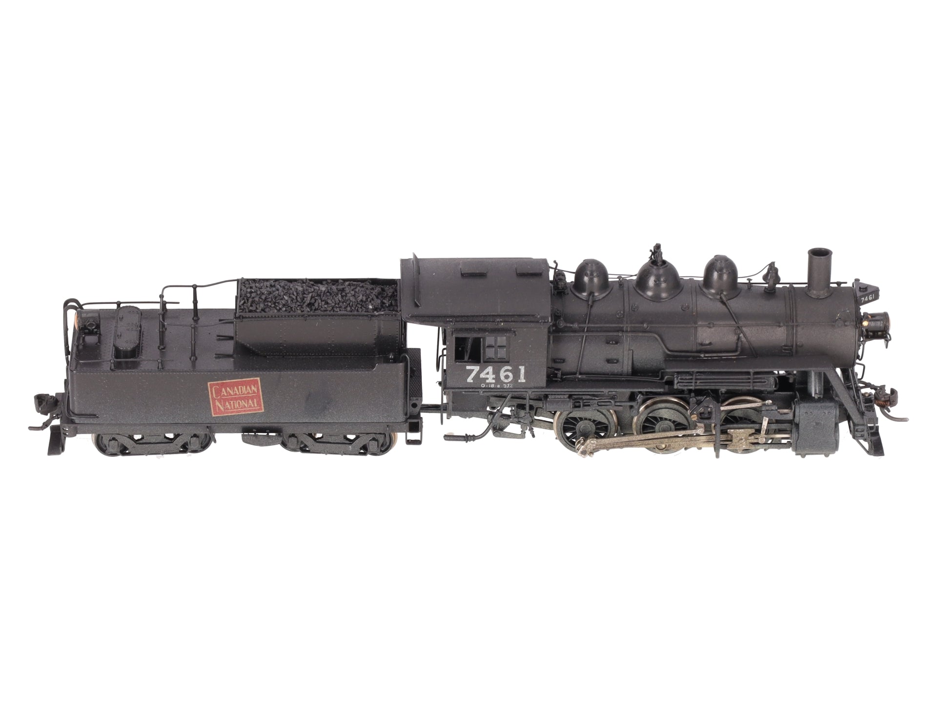 V-H Models HO Scale Canadian National 0-6-0 0-18a Steam Locomotive #7438 EX/Box
