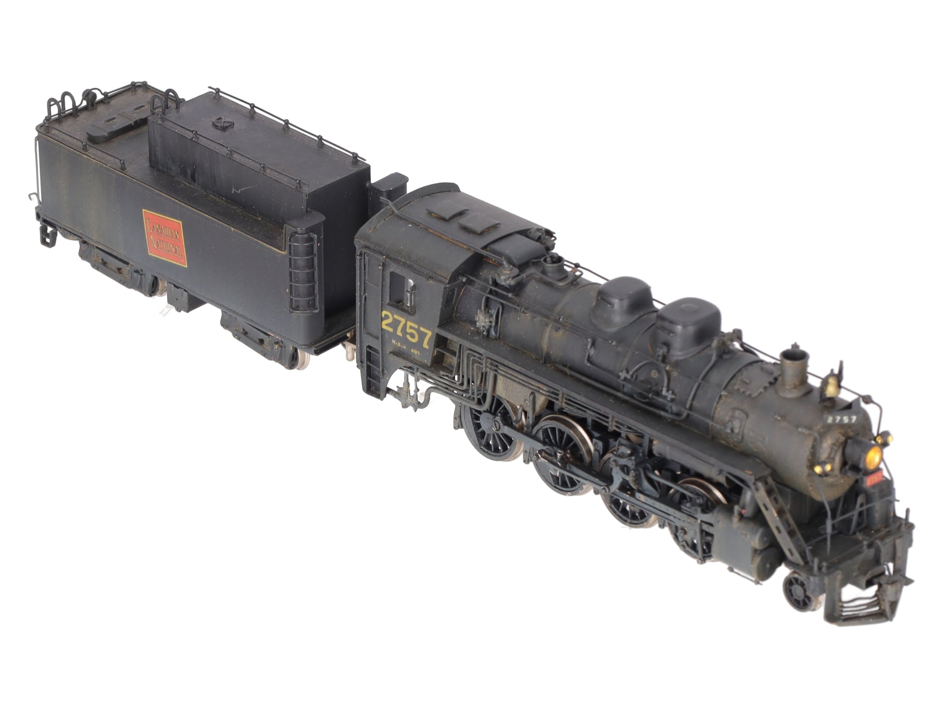 V-H Models HO Scale Canadian National 2-8-0 N5d Consol. Steam Locomotive #2757 EX/Box