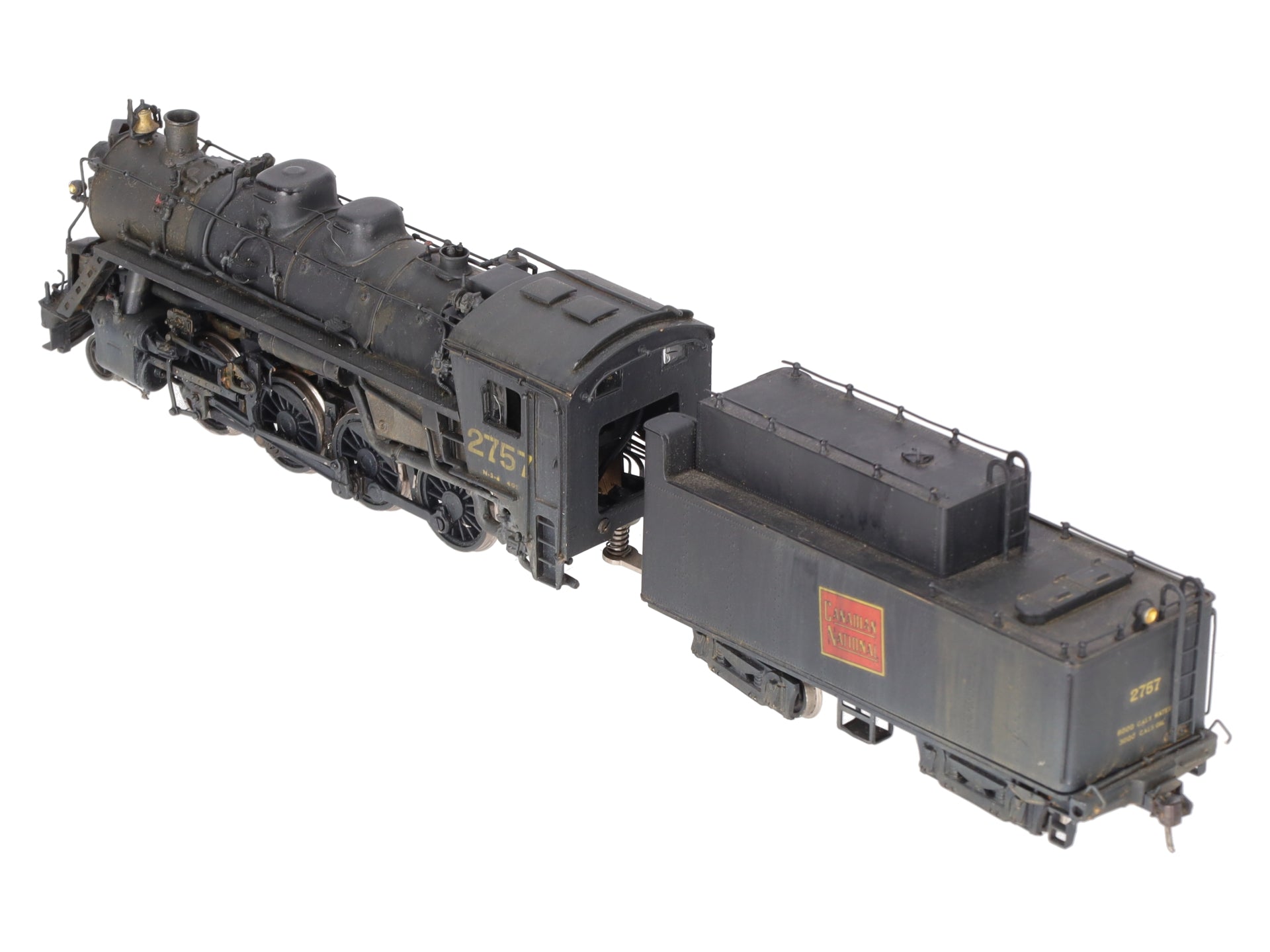 V-H Models HO Scale Canadian National 2-8-0 N5d Consol. Steam Locomotive #2757 EX/Box