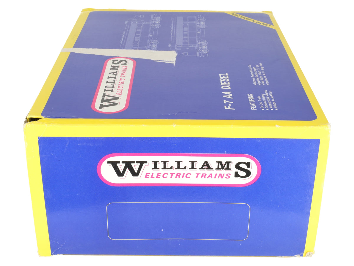 Williams 4309 O Gauge Santa Fe War Bonnet F-7 AA Diesel Locomotive Set EX/Box
