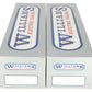 Williams FP-45 O Gauge Amtrak FP09 & FP12 Diesel Locomotive Set: 358, 351 EX/Box