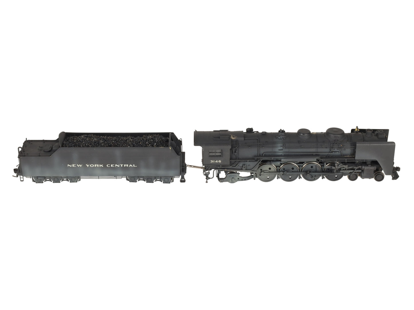 Key Imports HO BRASS NYC L-4a 4-8-2 Mohawk Steam Loco & Tender -Painted EX/Box