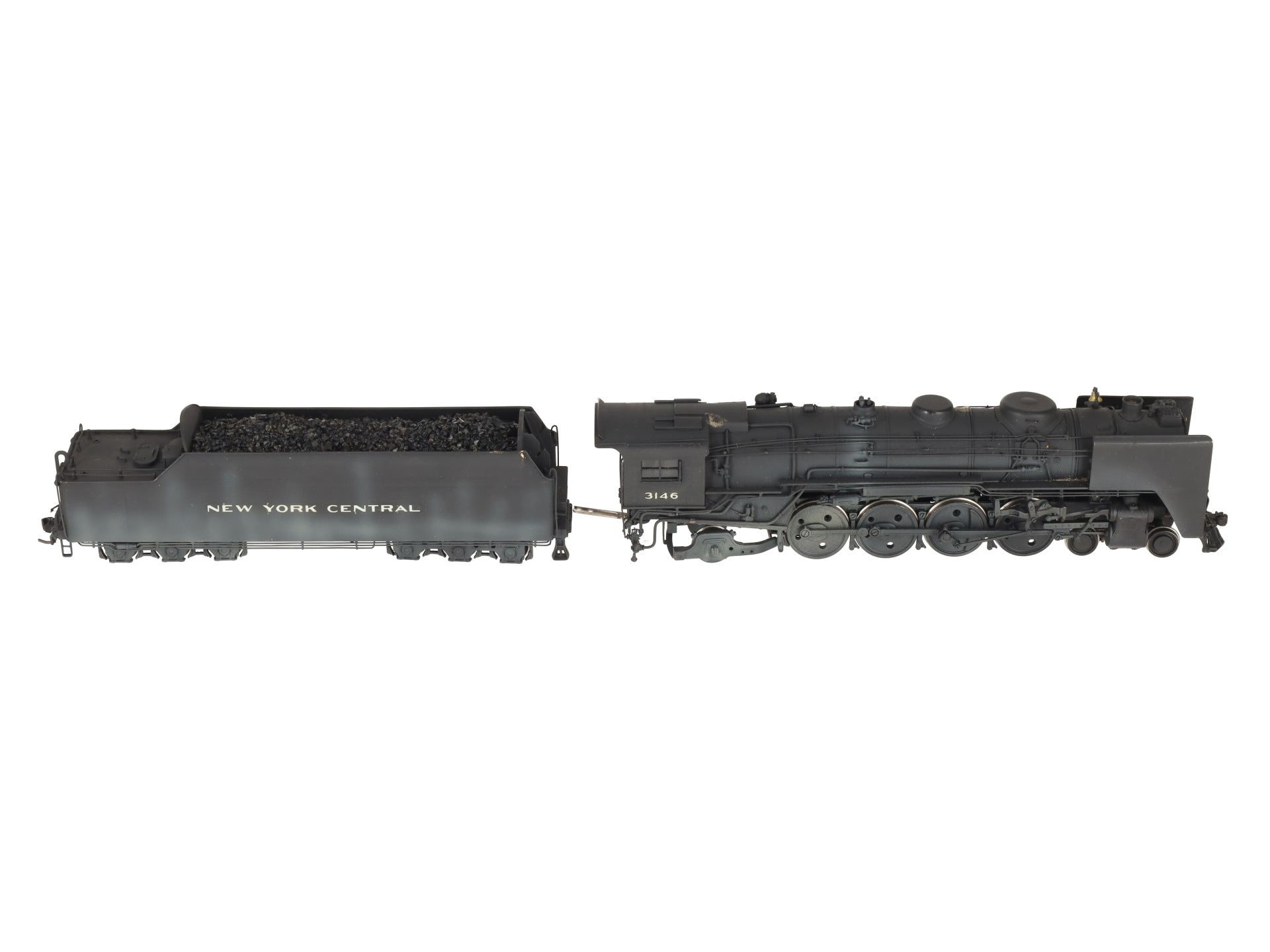 Key Imports HO BRASS NYC L-4a 4-8-2 Mohawk Steam Loco & Tender -Painted EX/Box