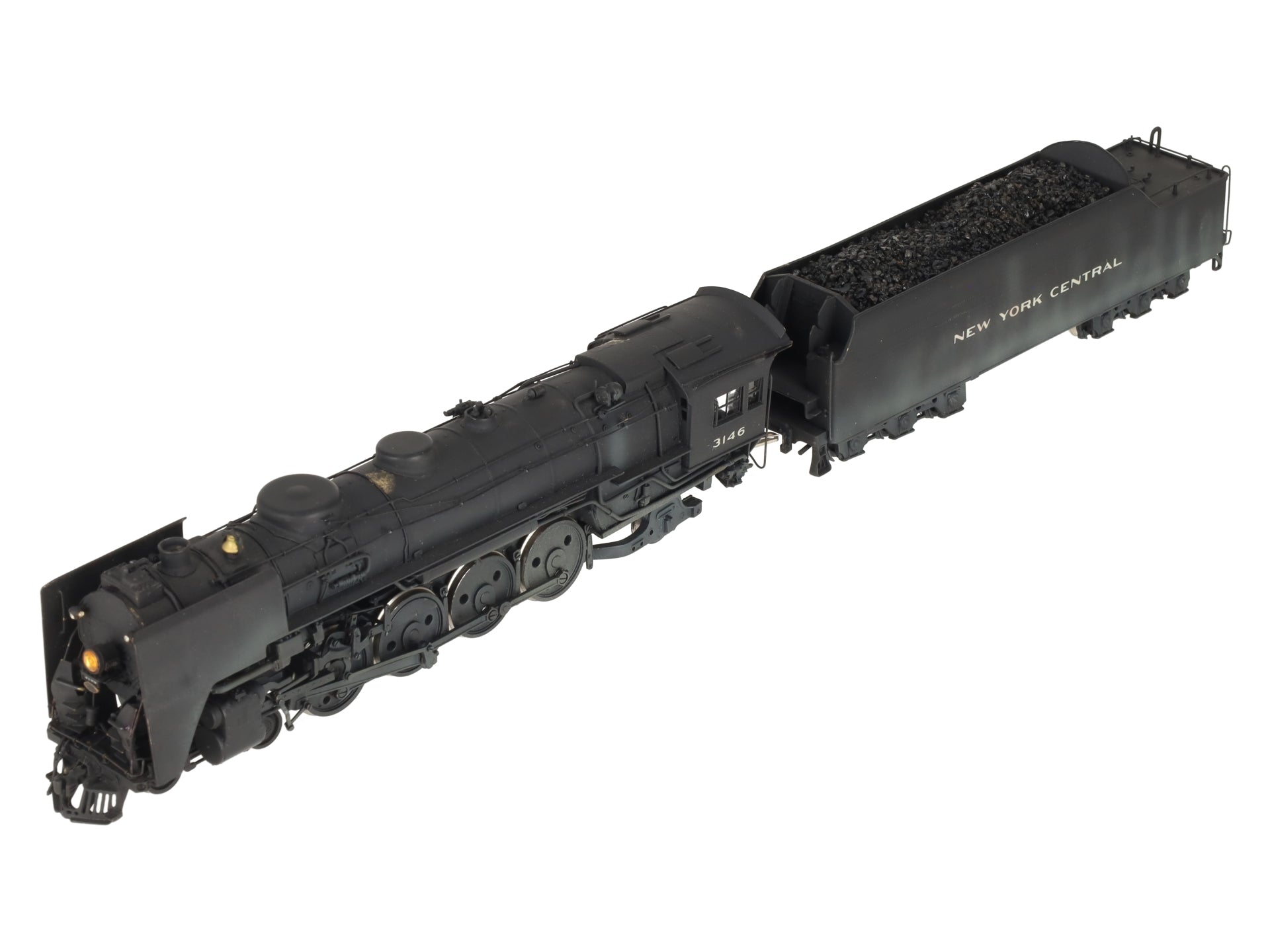 Key Imports HO BRASS NYC L-4a 4-8-2 Mohawk Steam Loco & Tender -Painted EX/Box