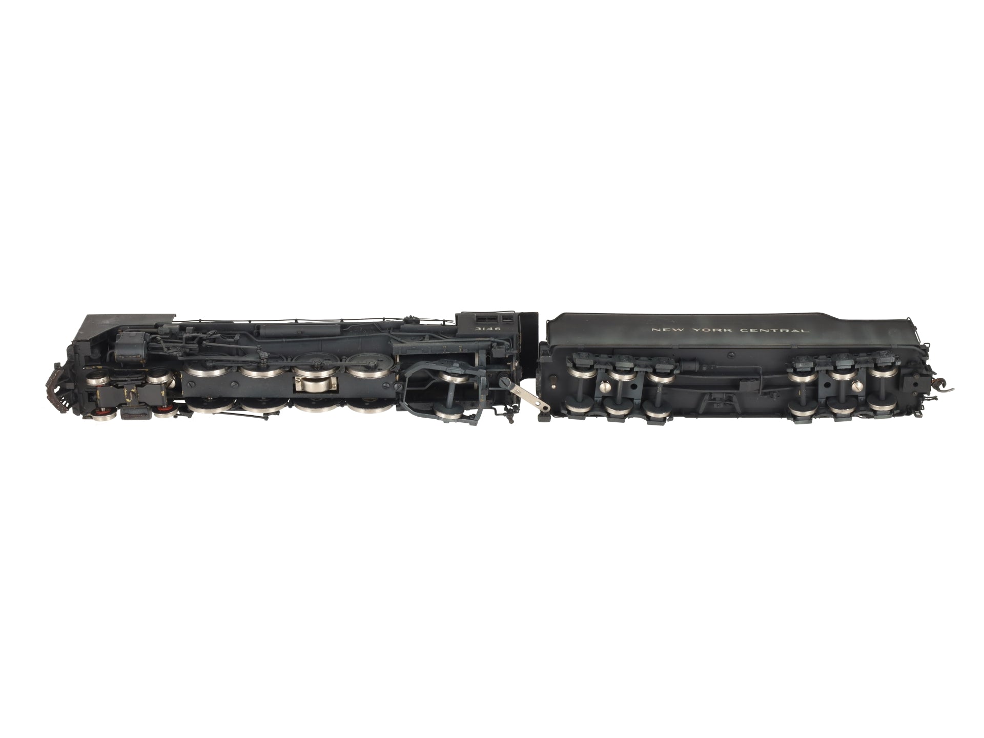 Key Imports HO BRASS NYC L-4a 4-8-2 Mohawk Steam Loco & Tender -Painted EX/Box