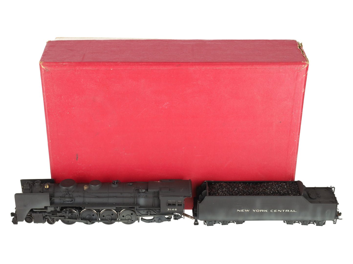 Key Imports HO BRASS NYC L-4a 4-8-2 Mohawk Steam Loco & Tender -Painted EX/Box