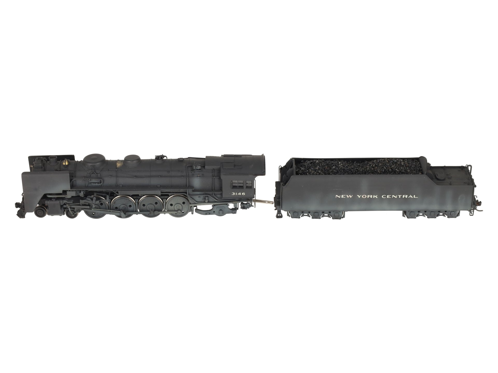 Key Imports HO BRASS NYC L-4a 4-8-2 Mohawk Steam Loco & Tender -Painted EX/Box