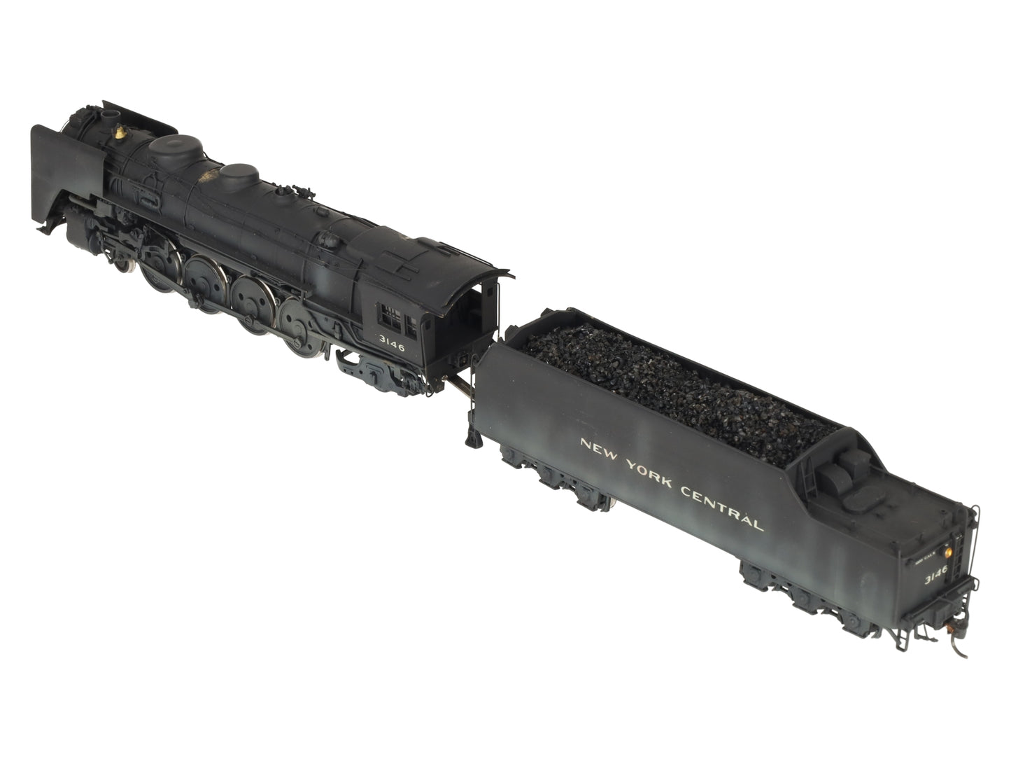 Key Imports HO BRASS NYC L-4a 4-8-2 Mohawk Steam Loco & Tender -Painted EX/Box