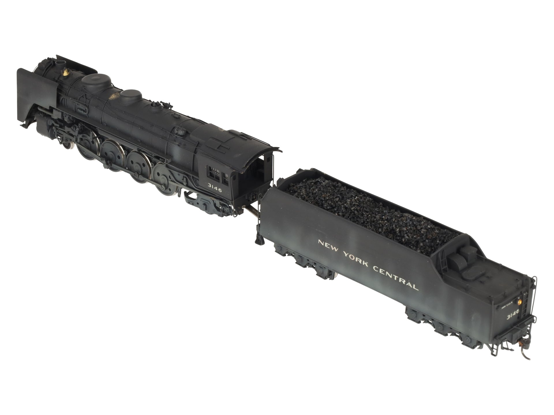 Key Imports HO BRASS NYC L-4a 4-8-2 Mohawk Steam Loco & Tender -Painted EX/Box