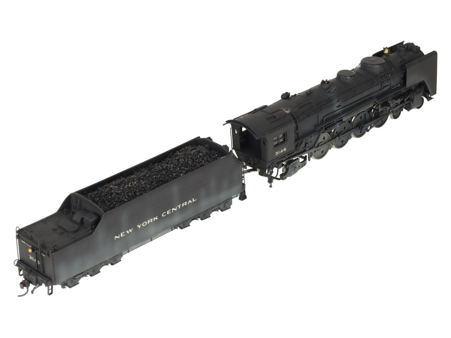 Key Imports HO BRASS NYC L-4a 4-8-2 Mohawk Steam Loco & Tender -Painted EX/Box