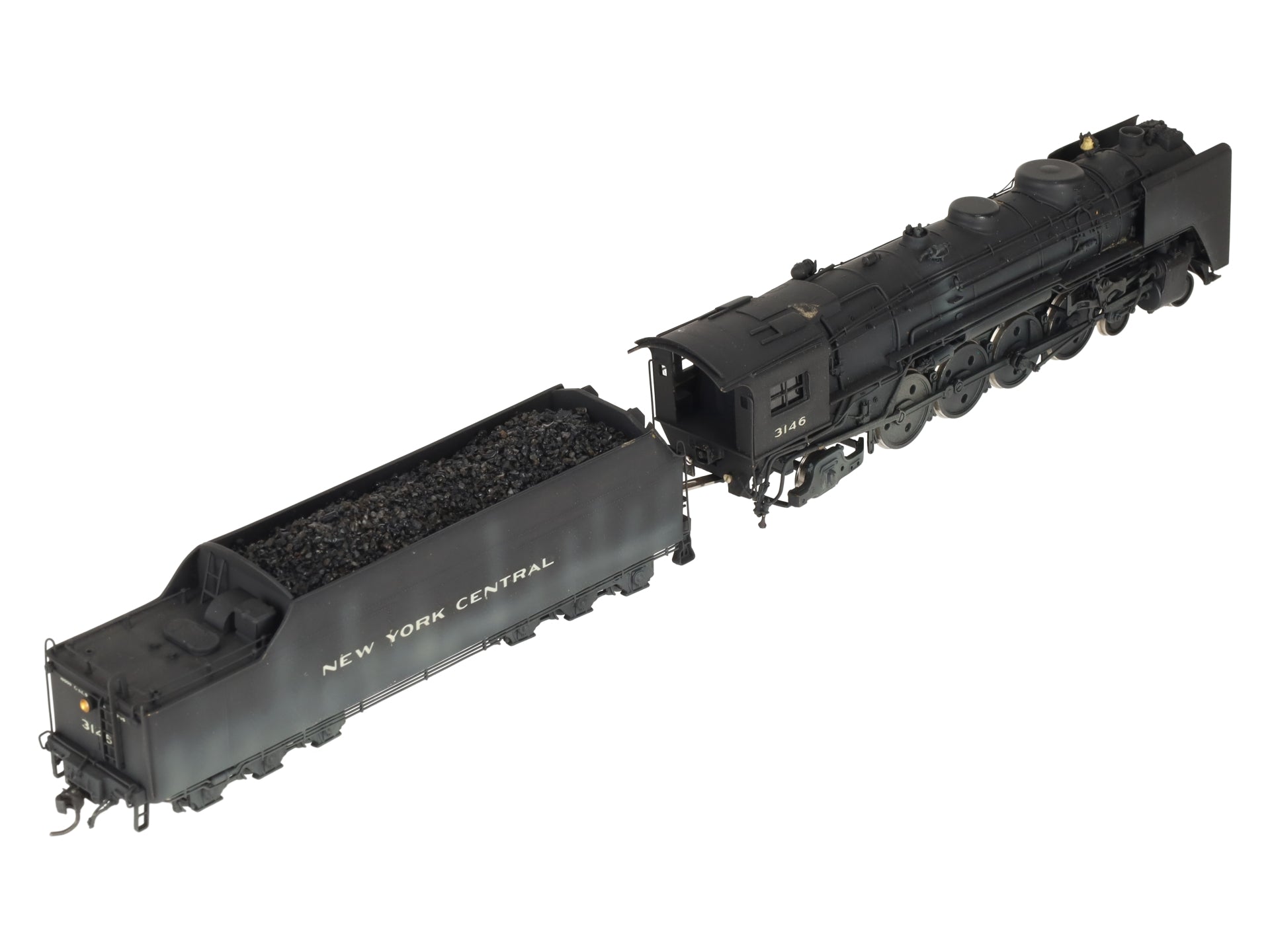 Key Imports HO BRASS NYC L-4a 4-8-2 Mohawk Steam Loco & Tender -Painted EX/Box