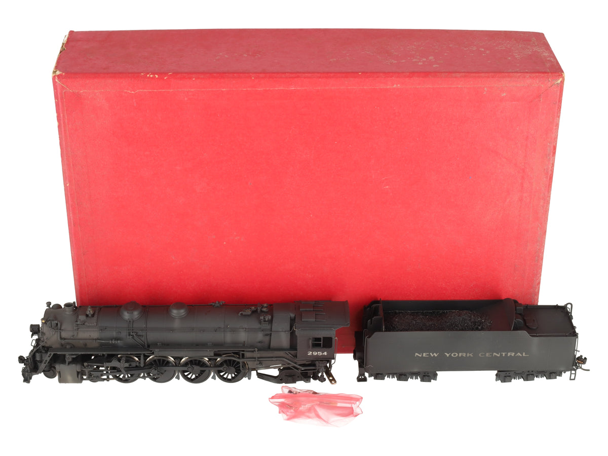 Key Imports HO BRASS NYC L-2d 4-8-2 Mohawk Steam Loco/Tender -Painted EX/Box