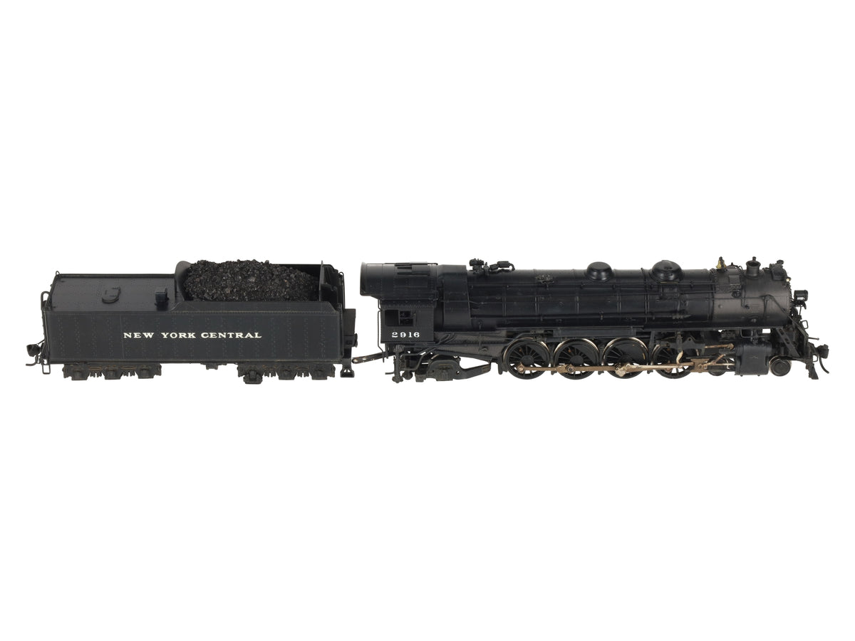 Key Imports HO Scale NYC L-2b 4-8-2 Mohawk Steam Locomotive & Tender -Painted EX/Box