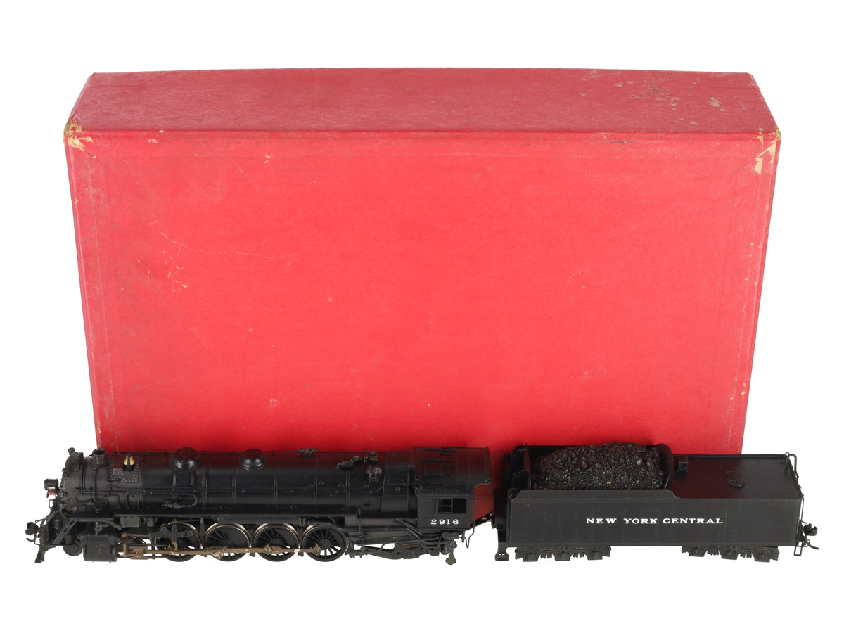 Key Imports HO Scale NYC L-2b 4-8-2 Mohawk Steam Locomotive & Tender -Painted EX/Box