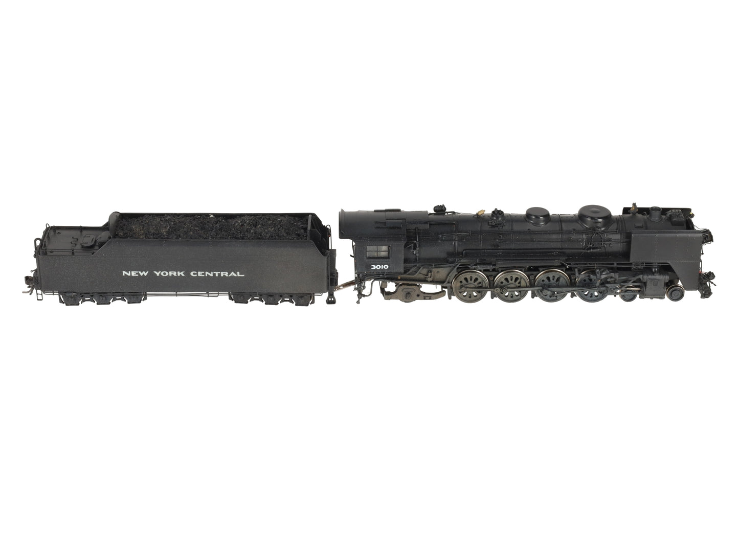 Key Imports HO BRASS NYC L-3a 4-8-2 Mohawk Steam Loco & Tender #3010 - Painted EX/Box