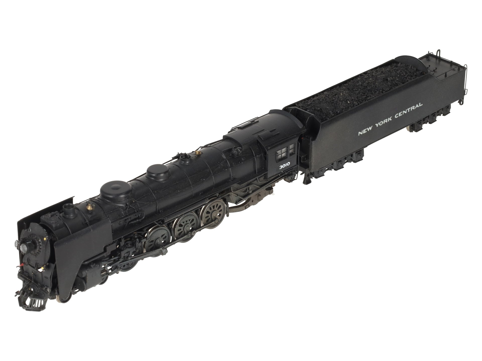 Key Imports HO BRASS NYC L-3a 4-8-2 Mohawk Steam Loco & Tender #3010 - Painted EX/Box
