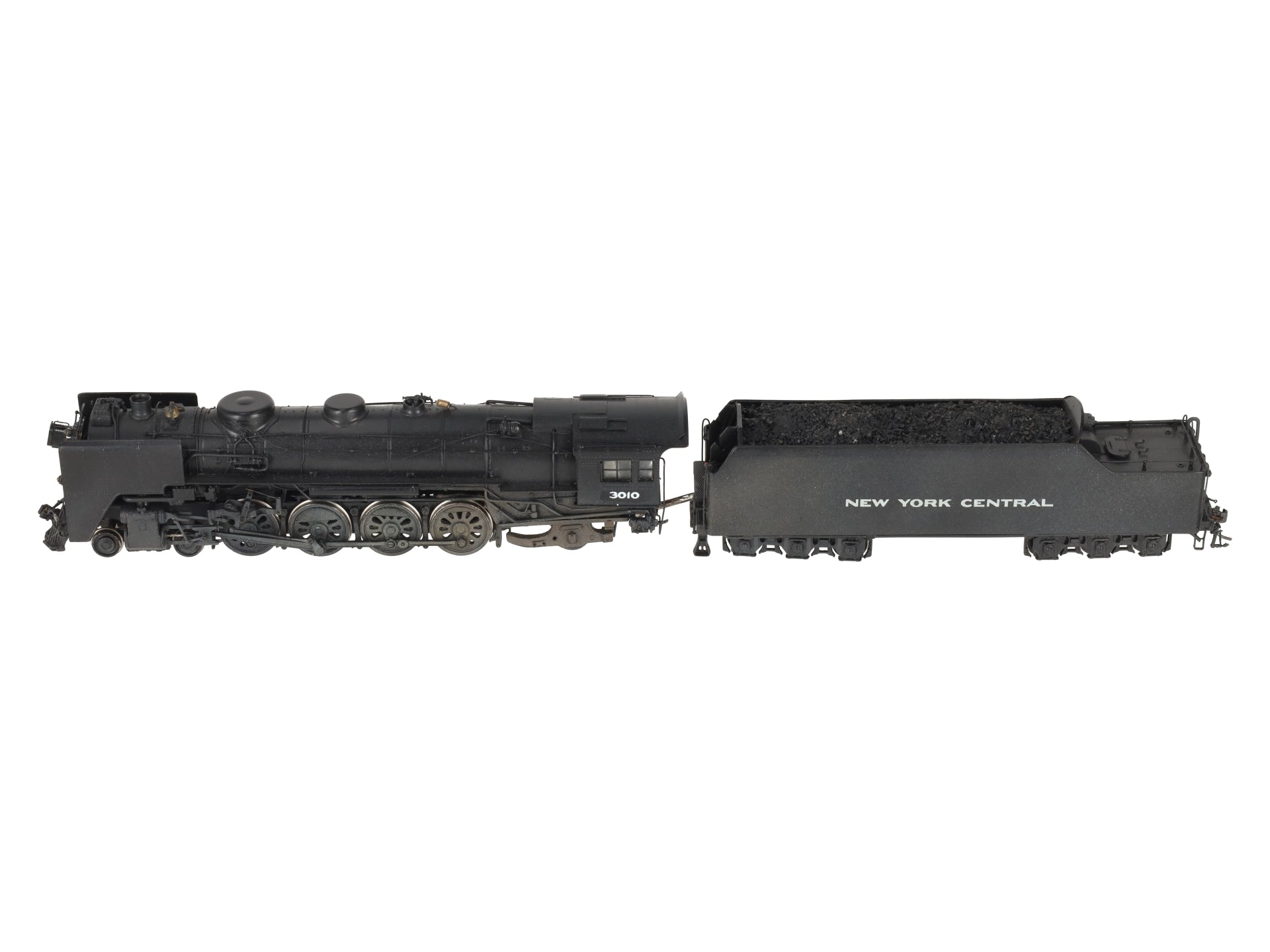 Key Imports HO BRASS NYC L-3a 4-8-2 Mohawk Steam Loco & Tender #3010 - Painted EX/Box