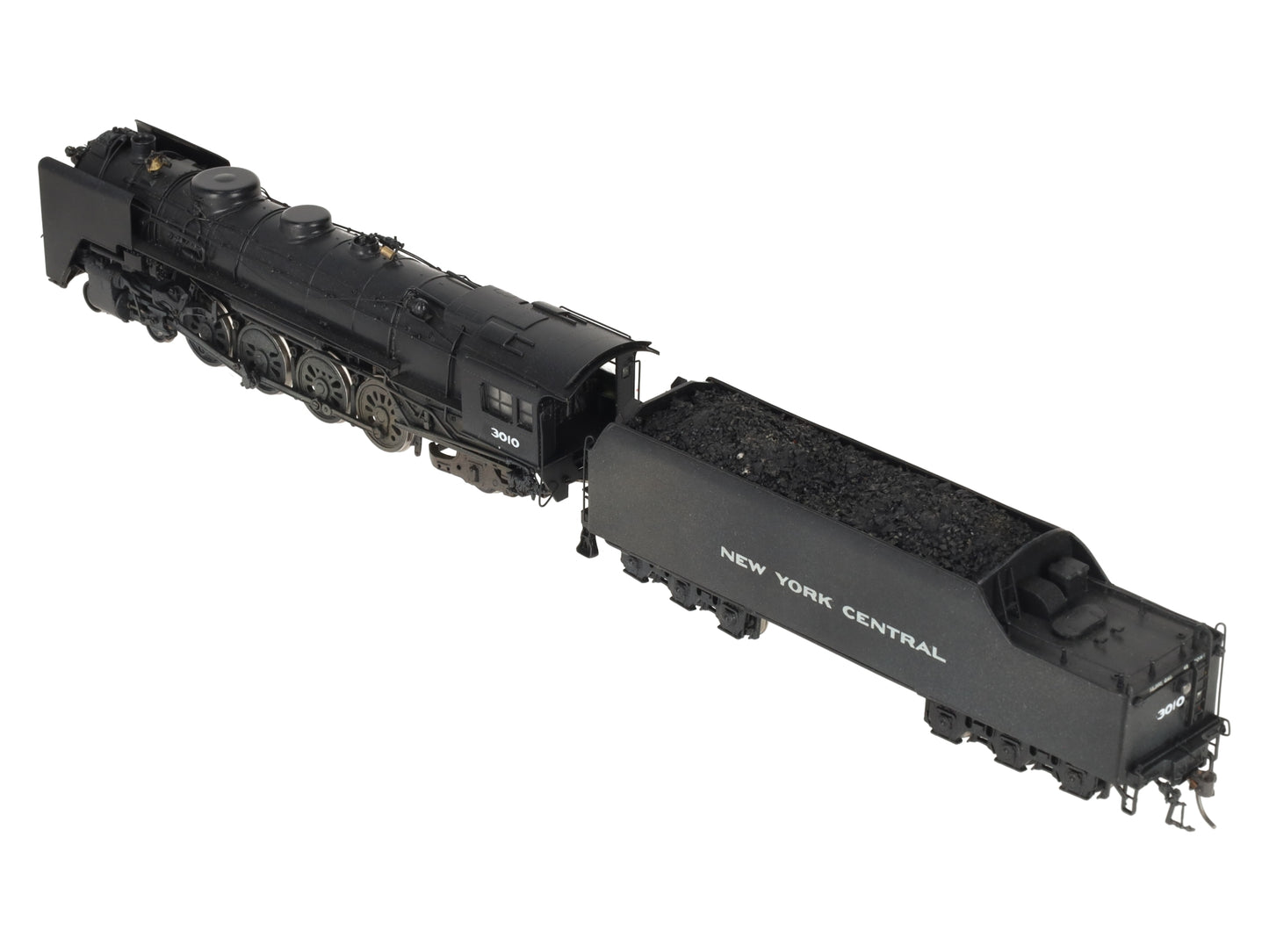 Key Imports HO BRASS NYC L-3a 4-8-2 Mohawk Steam Loco & Tender #3010 - Painted EX/Box