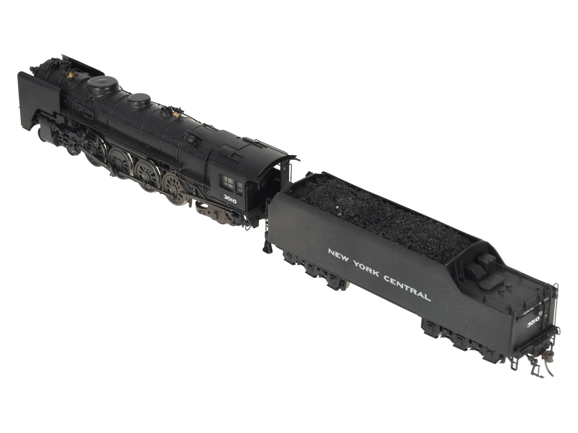Key Imports HO BRASS NYC L-3a 4-8-2 Mohawk Steam Loco & Tender #3010 - Painted EX/Box
