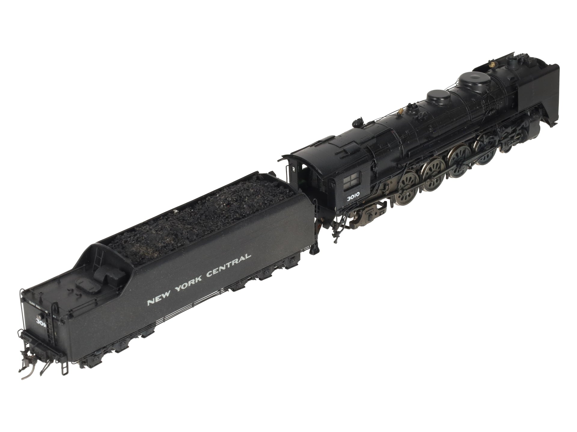 Key Imports HO BRASS NYC L-3a 4-8-2 Mohawk Steam Loco & Tender #3010 - Painted EX/Box