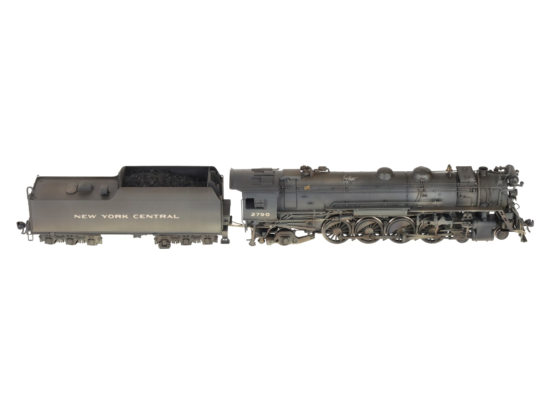 Key Imports HO BRASS NYC L-2a 4-8-2 Mohawk Steam Locomotive & Tender -Painted EX/Box