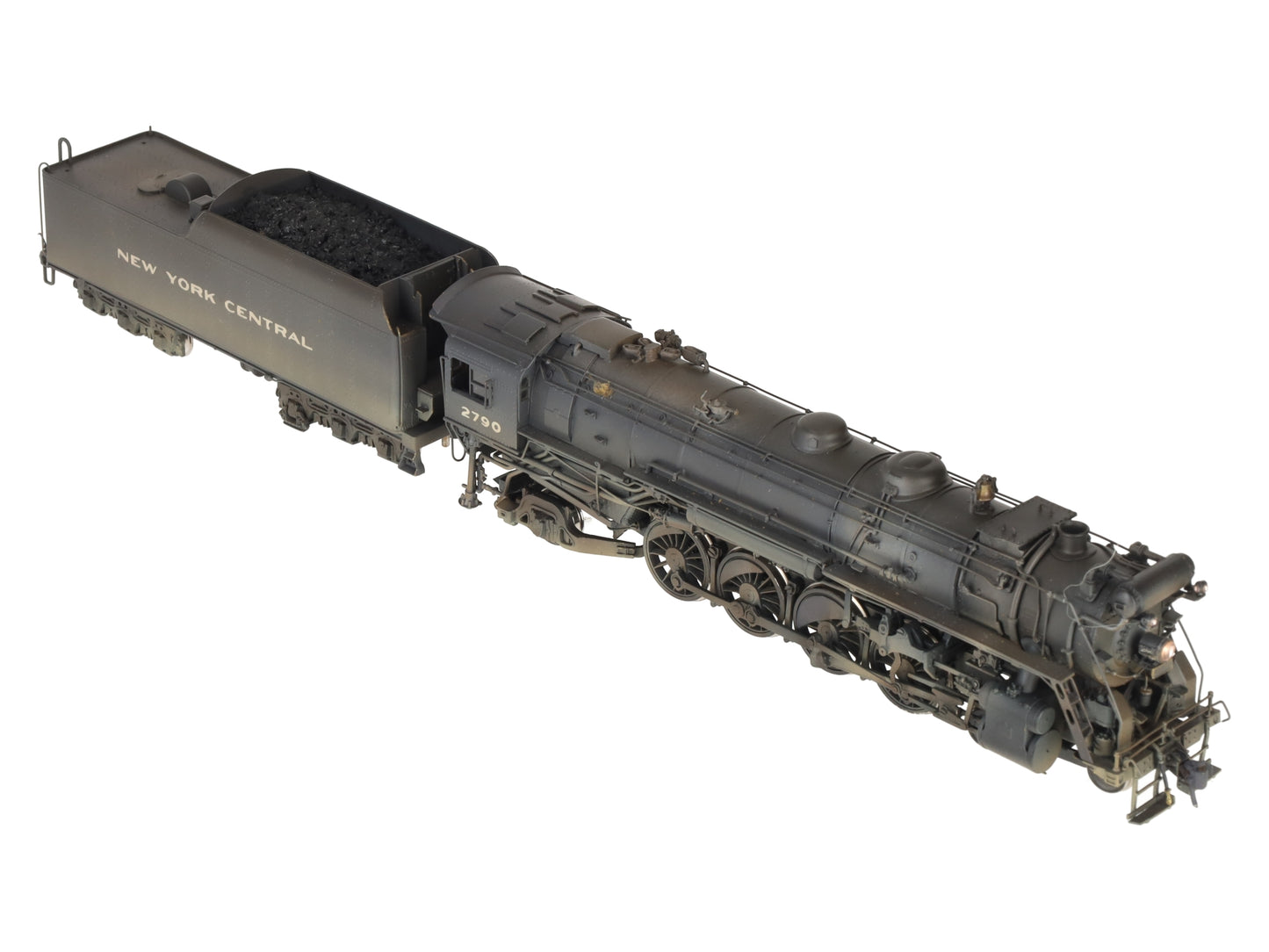 Key Imports HO BRASS NYC L-2a 4-8-2 Mohawk Steam Locomotive & Tender -Painted EX/Box