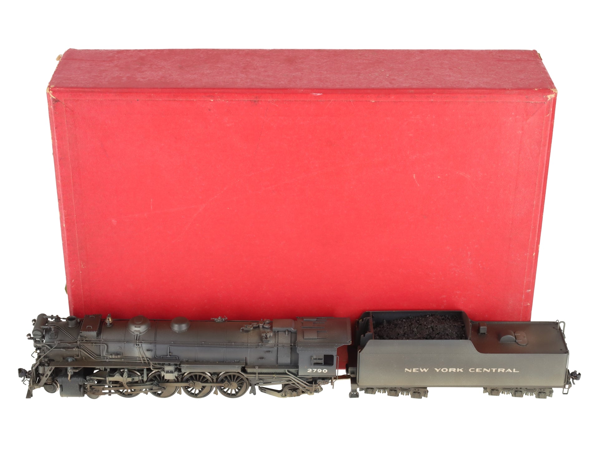 Key Imports HO BRASS NYC L-2a 4-8-2 Mohawk Steam Locomotive & Tender -Painted EX/Box