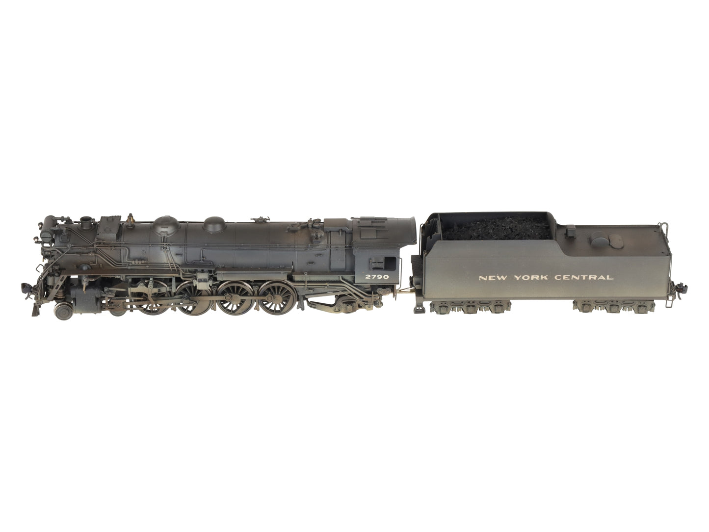 Key Imports HO BRASS NYC L-2a 4-8-2 Mohawk Steam Locomotive & Tender -Painted EX/Box