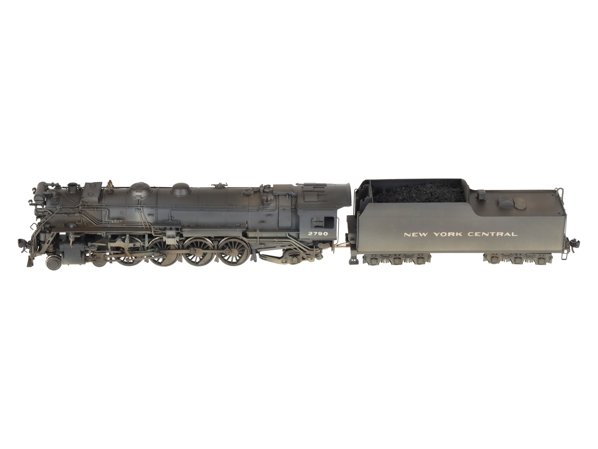 Key Imports HO BRASS NYC L-2a 4-8-2 Mohawk Steam Locomotive & Tender -Painted EX/Box