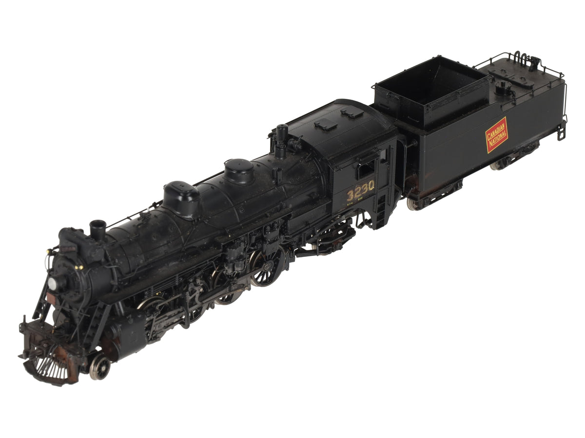 Overland OMI-1597.1 HO BRASS CNR 2-8-2 'S1a' Steam Loco & Tender - Painted VG/Box