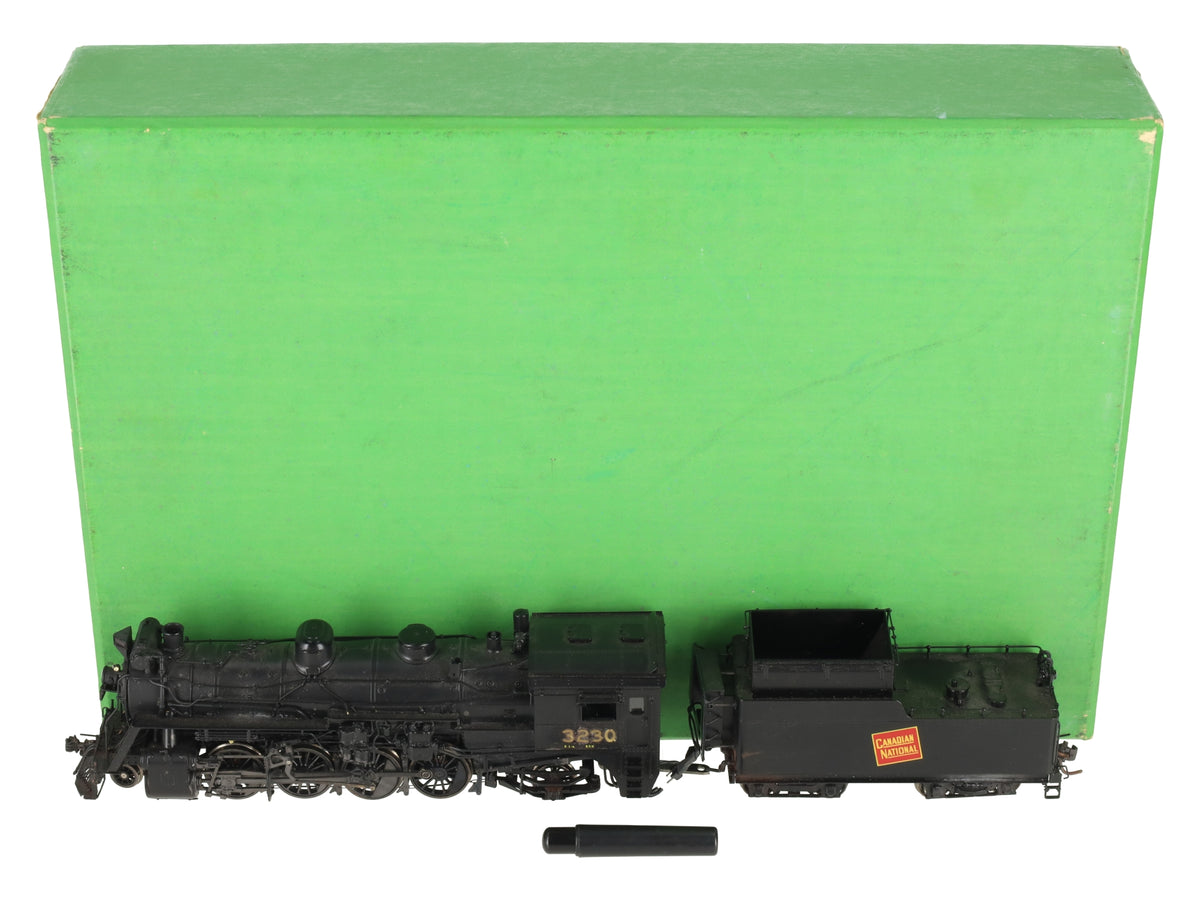 Overland OMI-1597.1 HO BRASS CNR 2-8-2 'S1a' Steam Loco & Tender - Painted VG/Box
