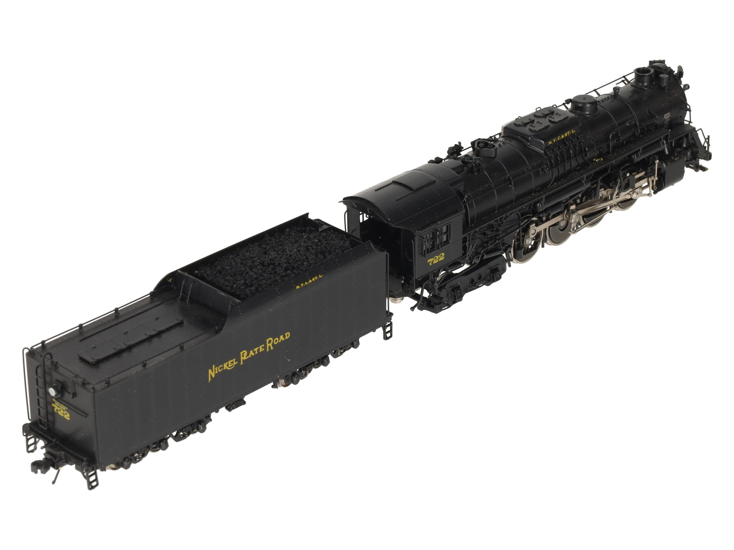 Precision Scale Co. 16628-1 HO BRASS NKP 2-8-4 S-1 Steam Loco & Tender - Painted EX/Box