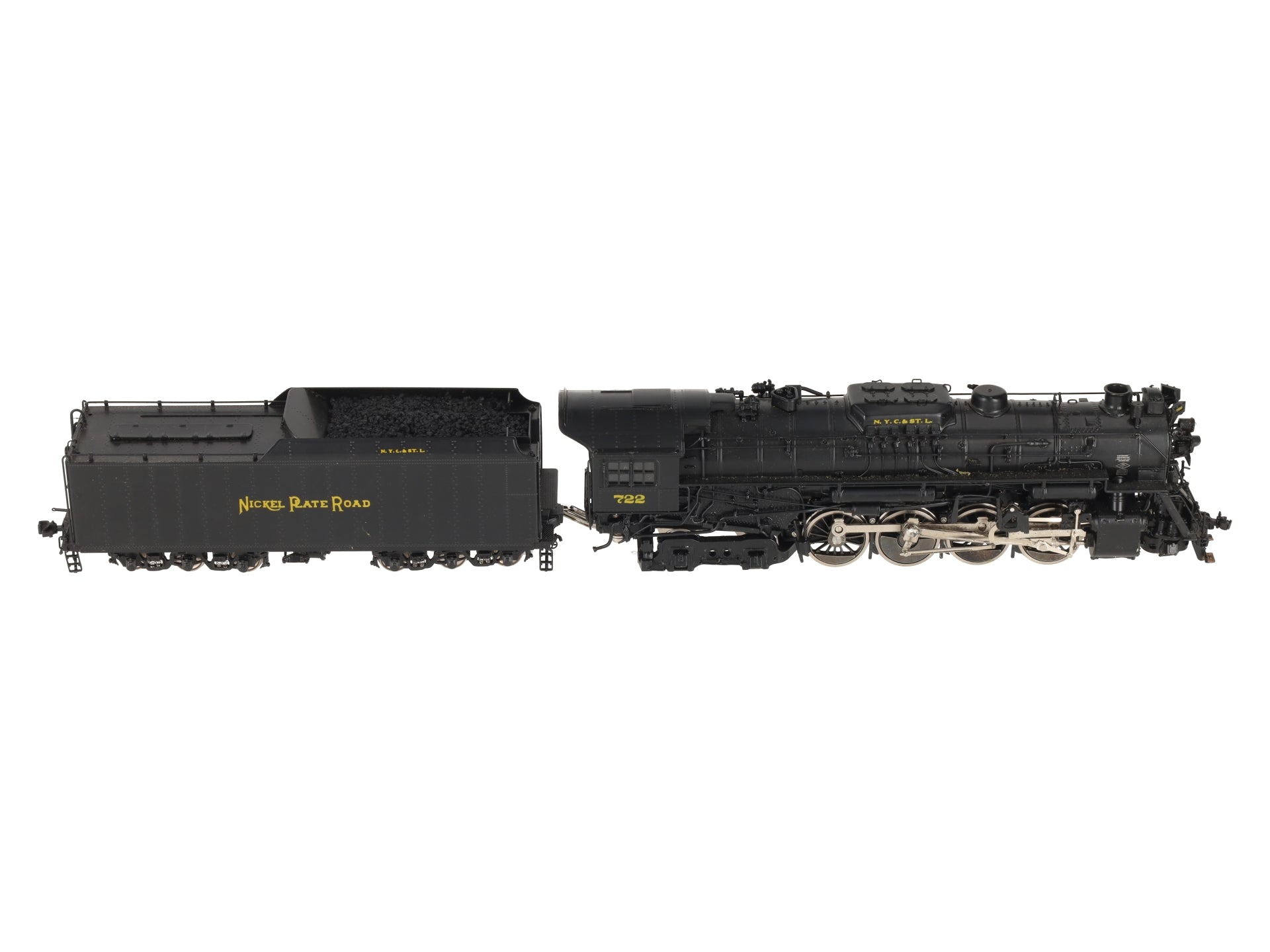 Precision Scale Co. 16628-1 HO BRASS NKP 2-8-4 S-1 Steam Loco & Tender - Painted EX/Box