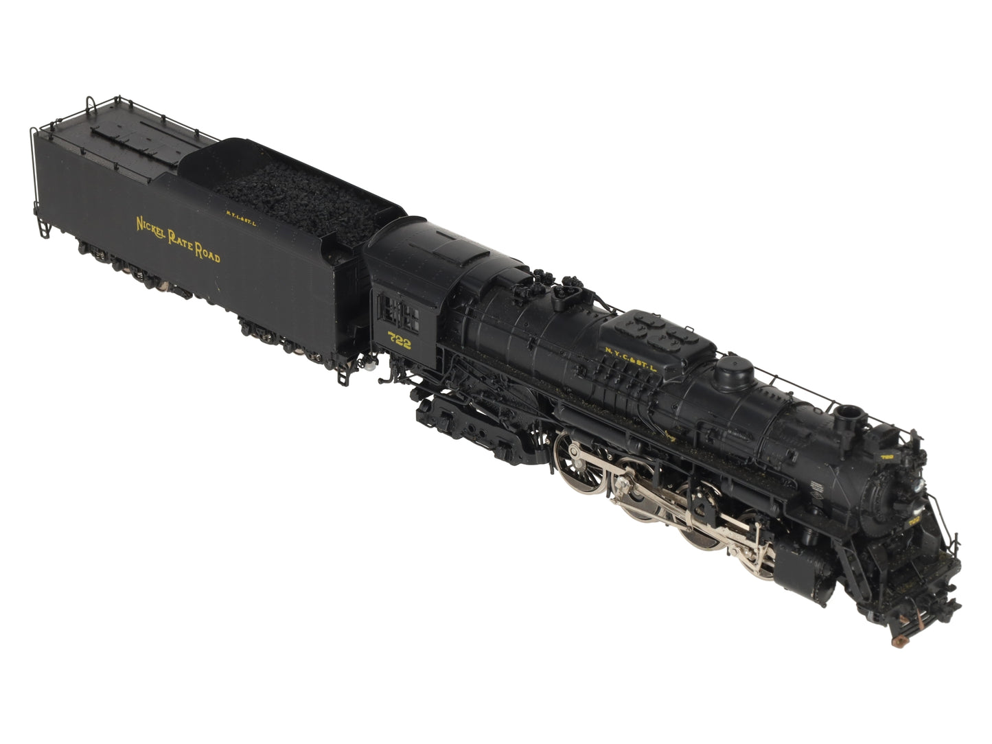 Precision Scale Co. 16628-1 HO BRASS NKP 2-8-4 S-1 Steam Loco & Tender - Painted EX/Box